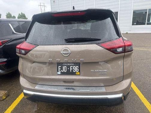 Dk Beige Blk 2024 Nissan Rogue Platinum