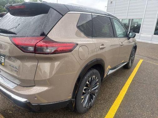 Dk Beige Blk 2024 Nissan Rogue Platinum
