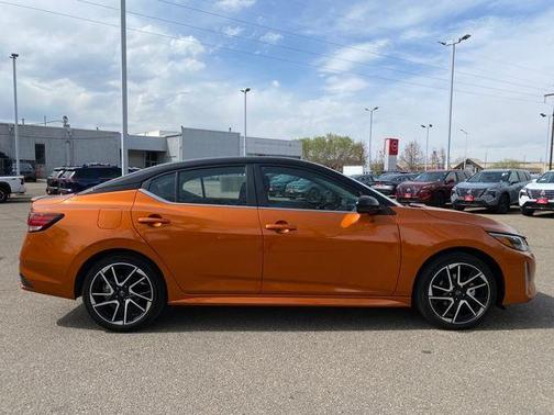Orange 2024 Nissan Sentra SR