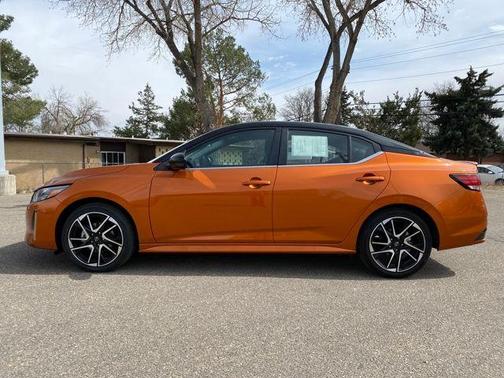 Orange 2024 Nissan Sentra SR