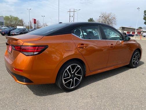 Orange 2024 Nissan Sentra SR
