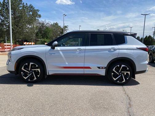 White Diamond / Black 2024 Mitsubishi Outlander PHEV SE RALLIART