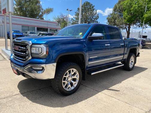 Blue 2017 GMC Sierra 1500 SLT