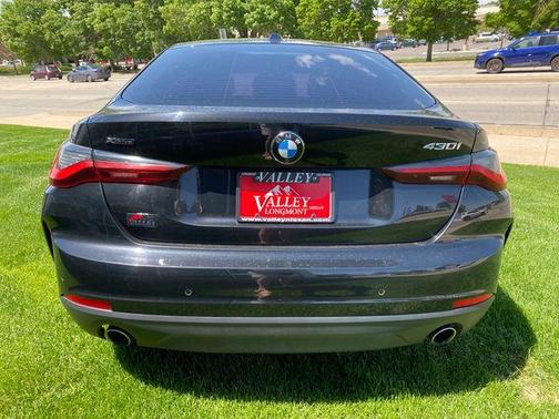 Black Sapphire Metallic 2023 BMW 430 Gran Coupe i xDrive