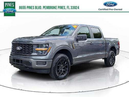 CARBONIZED GRAY METALLIC 2025 Ford F-150 STX