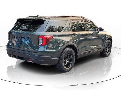 FORGED GREEN METALLIC 2023 Ford Explorer TIMBERLINE
