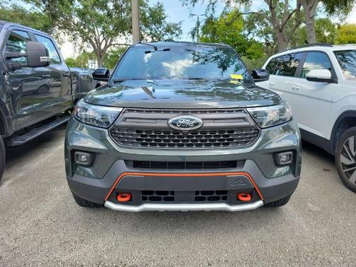 FORGED GREEN METALLIC 2023 Ford Explorer TIMBERLINE