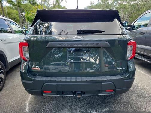 FORGED GREEN METALLIC 2023 Ford Explorer TIMBERLINE