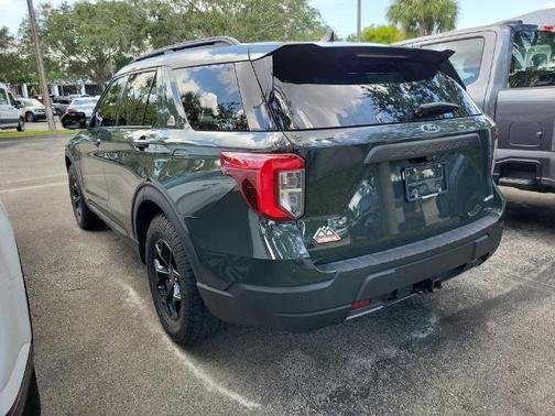 FORGED GREEN METALLIC 2023 Ford Explorer TIMBERLINE