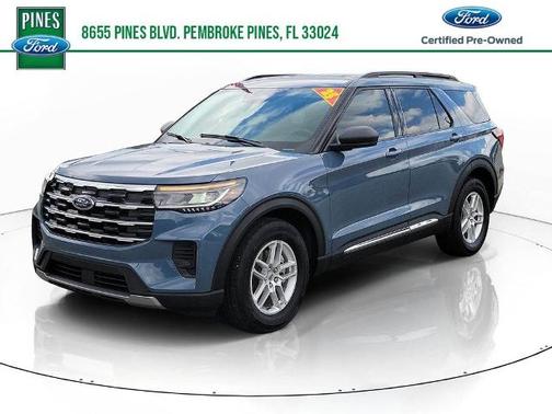 VAPOR BLUE 2025 Ford Explorer ACTIVE
