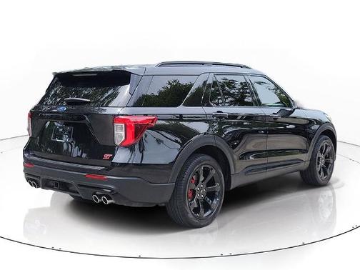 AGATE BLACK METALLIC 2023 Ford Explorer ST