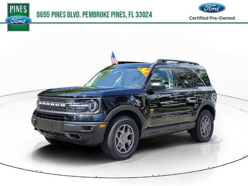 SHADOW BLACK 2024 Ford Bronco Sport BADLANDS