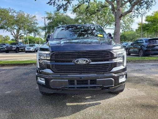 AGATE BLACK METALLIC 2024 Ford F-150 PLATINUM