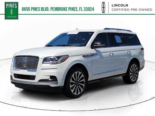PRISTINE WHITE METALLIC 3C 2024 Lincoln Navigator RESERVE