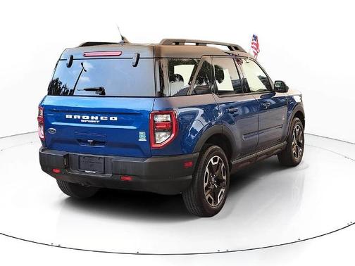 ATLAS BLUE METALLIC 2024 Ford Bronco Sport OUTER BANKS