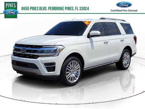 STAR WHITE MET TRI-COAT 2024 Ford Expedition LIMITED