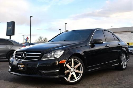 Black 2014 Mercedes-Benz C-Class C 300 4MATIC Luxury