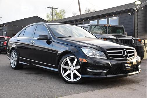 Black 2014 Mercedes-Benz C-Class C 300 4MATIC Luxury