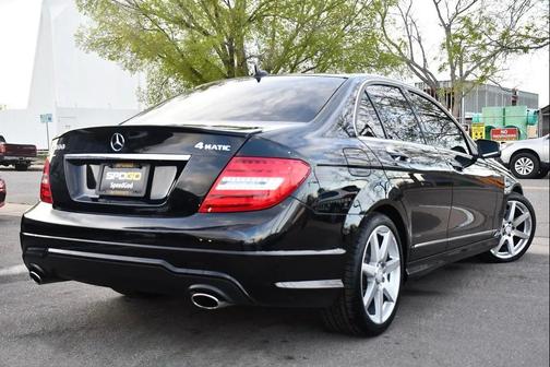 Black 2014 Mercedes-Benz C-Class C 300 4MATIC Luxury