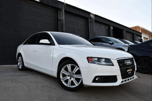 White 2012 Audi A4 2.0T Premium quattro