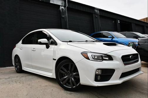 Crystal White Pearl 2017 Subaru WRX Limited