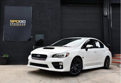 Crystal White Pearl 2017 Subaru WRX Limited