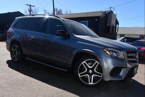 Silver 2017 Mercedes-Benz GLS 550 Base 4MATIC