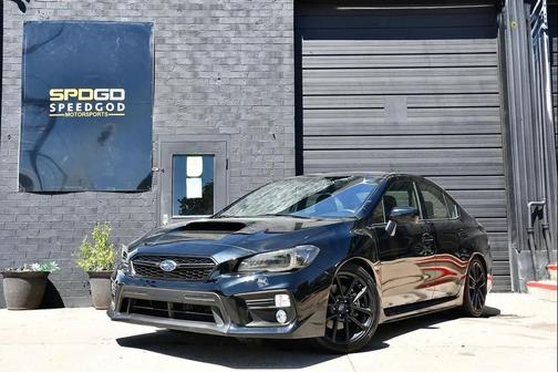 Crystal Black Silica 2020 Subaru WRX Premium