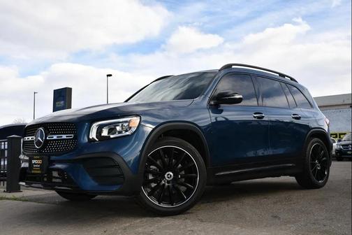 Blue 2022 Mercedes-Benz GLB 250 4MATIC SUV