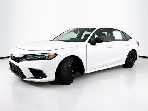 Platinum White Pearl 2024 Honda Civic
