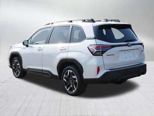 Crystal White Pearl 2025 Subaru Forester Hybrid Limited
