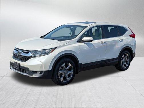 White Diamond Pearl 2017 Honda CR-V EX