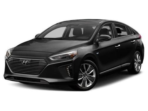 Black Noir Pearl 2019 Hyundai IONIQ Hybrid Blue