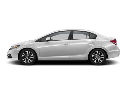 Silver 2013 Honda Civic EX