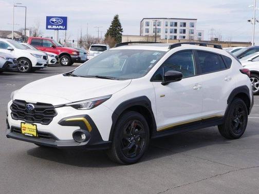 Crystal White Pearl 2024 Subaru Crosstrek Sport