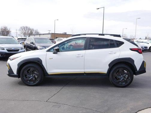 Crystal White Pearl 2024 Subaru Crosstrek Sport