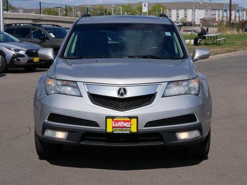 Palladium Metallic 2013 Acura MDX 3.7L Technology
