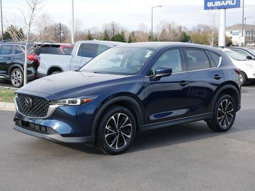 Deep Crystal Blue Mica 2022 Mazda CX-5 2.5 S Premium