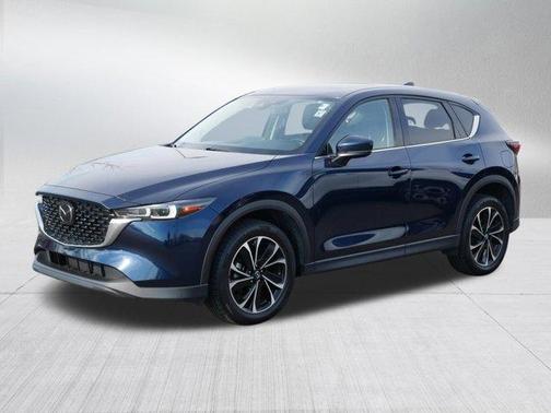 Deep Crystal Blue Mica 2022 Mazda CX-5 2.5 S Premium
