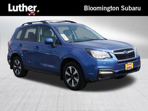Quartz Blue Pearl 2017 Subaru Forester 2.5i Premium