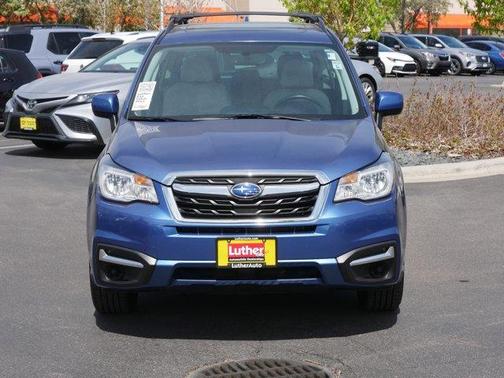 Quartz Blue Pearl 2017 Subaru Forester 2.5i Premium