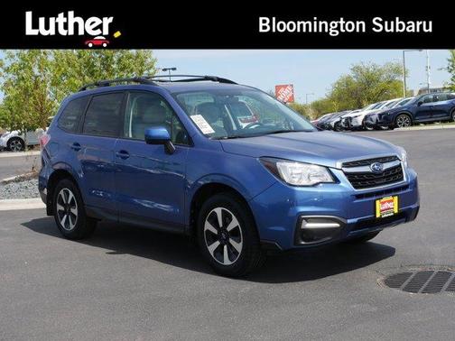 Quartz Blue Pearl 2017 Subaru Forester 2.5i Premium