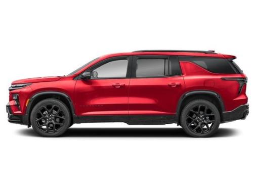 Radiant Red 2025 Chevrolet Traverse RS