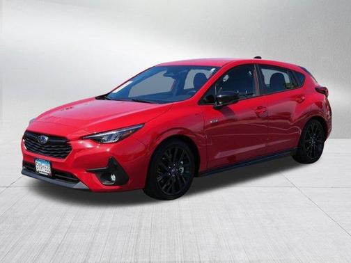 Pure Red 2025 Subaru Impreza RS