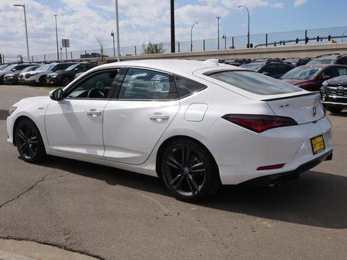 Platinum White Pearl 2025 Acura Integra w/A-Spec Package