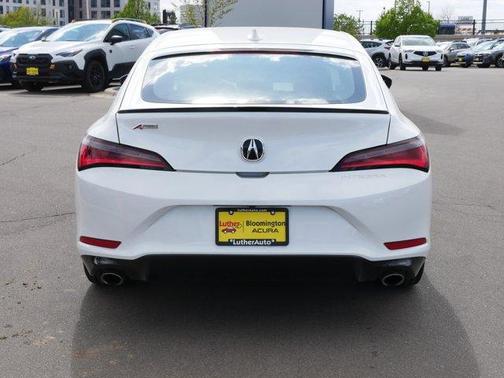 Platinum White Pearl 2025 Acura Integra w/A-Spec Package