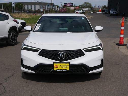Platinum White Pearl 2025 Acura Integra w/A-Spec Package