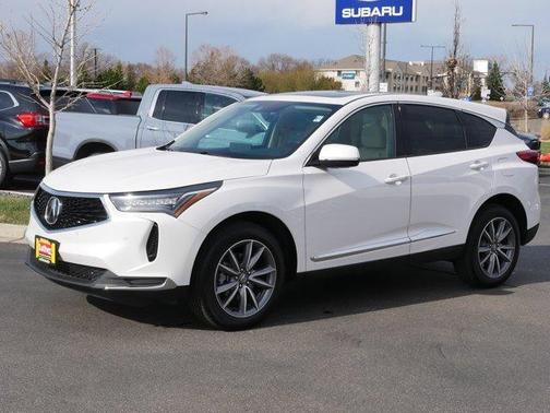 Platinum White Pearl 2024 Acura RDX Technology Package