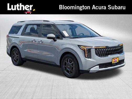 Ceramic Silver 2025 Kia Carnival Hybrid EX