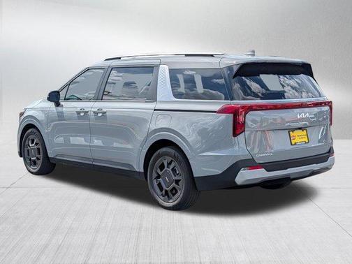 Ceramic Silver 2025 Kia Carnival Hybrid EX